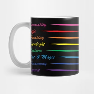 Gay Pride Flag Rainbow Meaning Original Mug